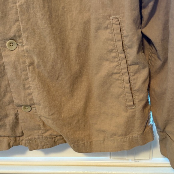 Ag Adriano Goldschmied Men's Tan Shirt Jacket - Picture 7 of 9